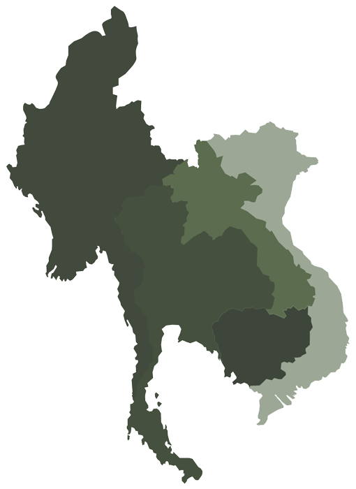 Cambodia Thailand Myanmar Vietnam Laos map