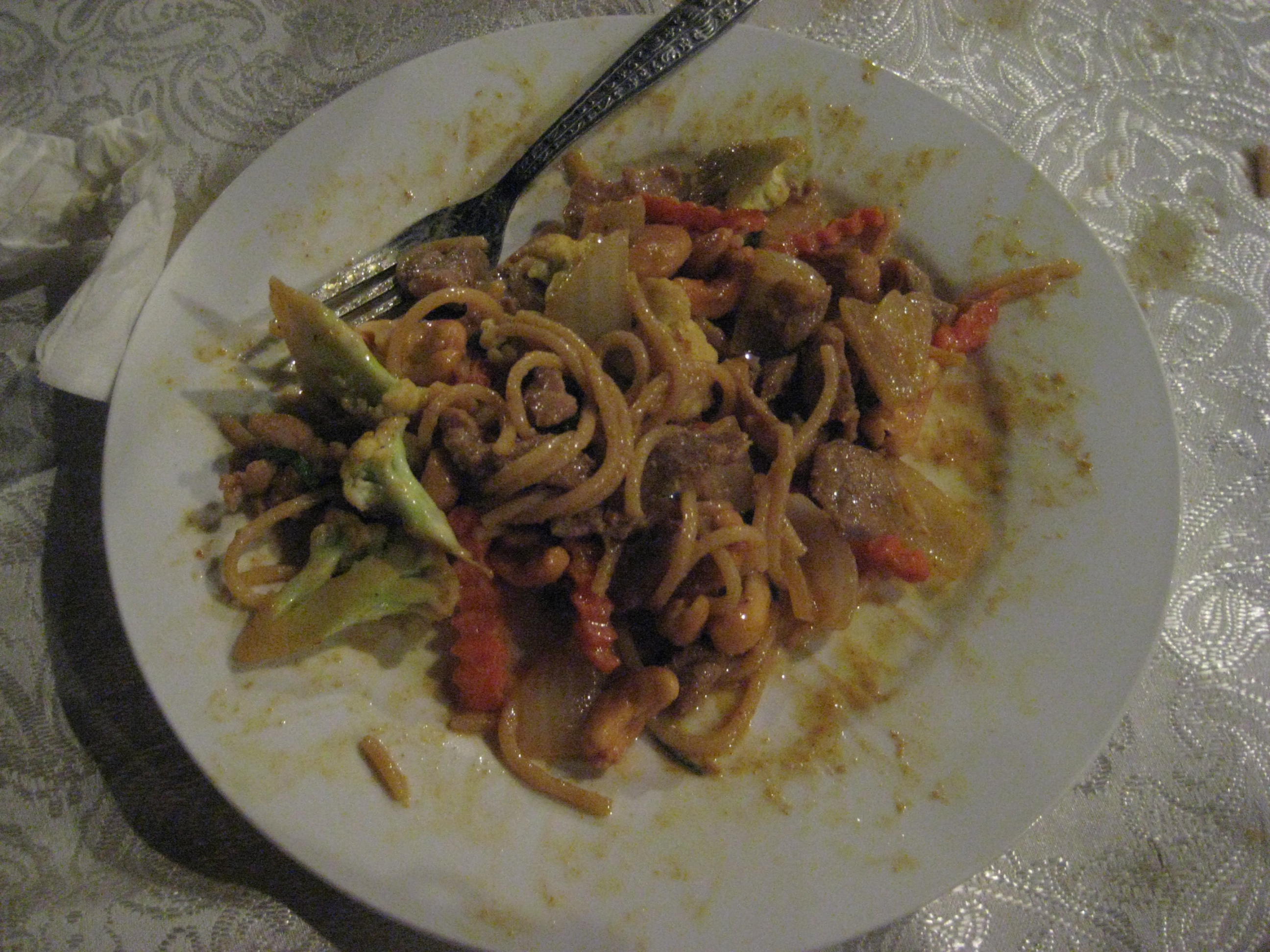 curry-spaghetti