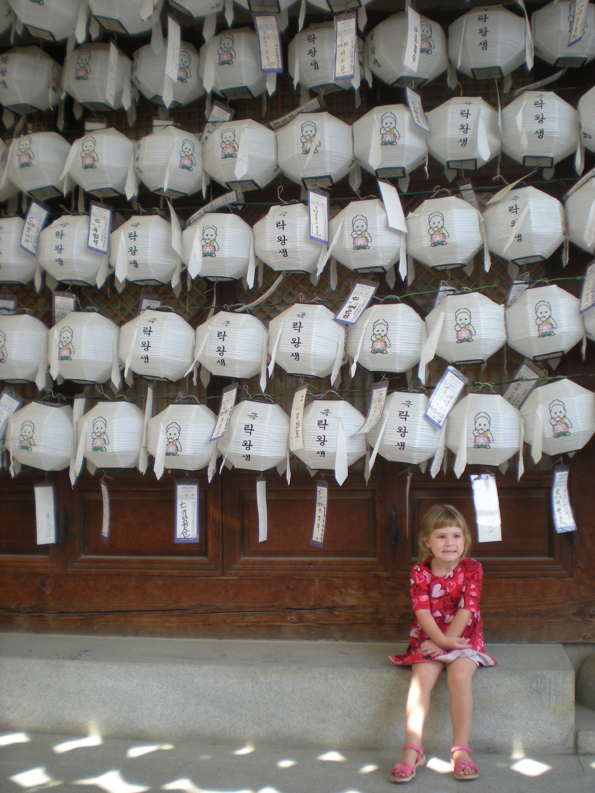 Callie and the prayer lanterns