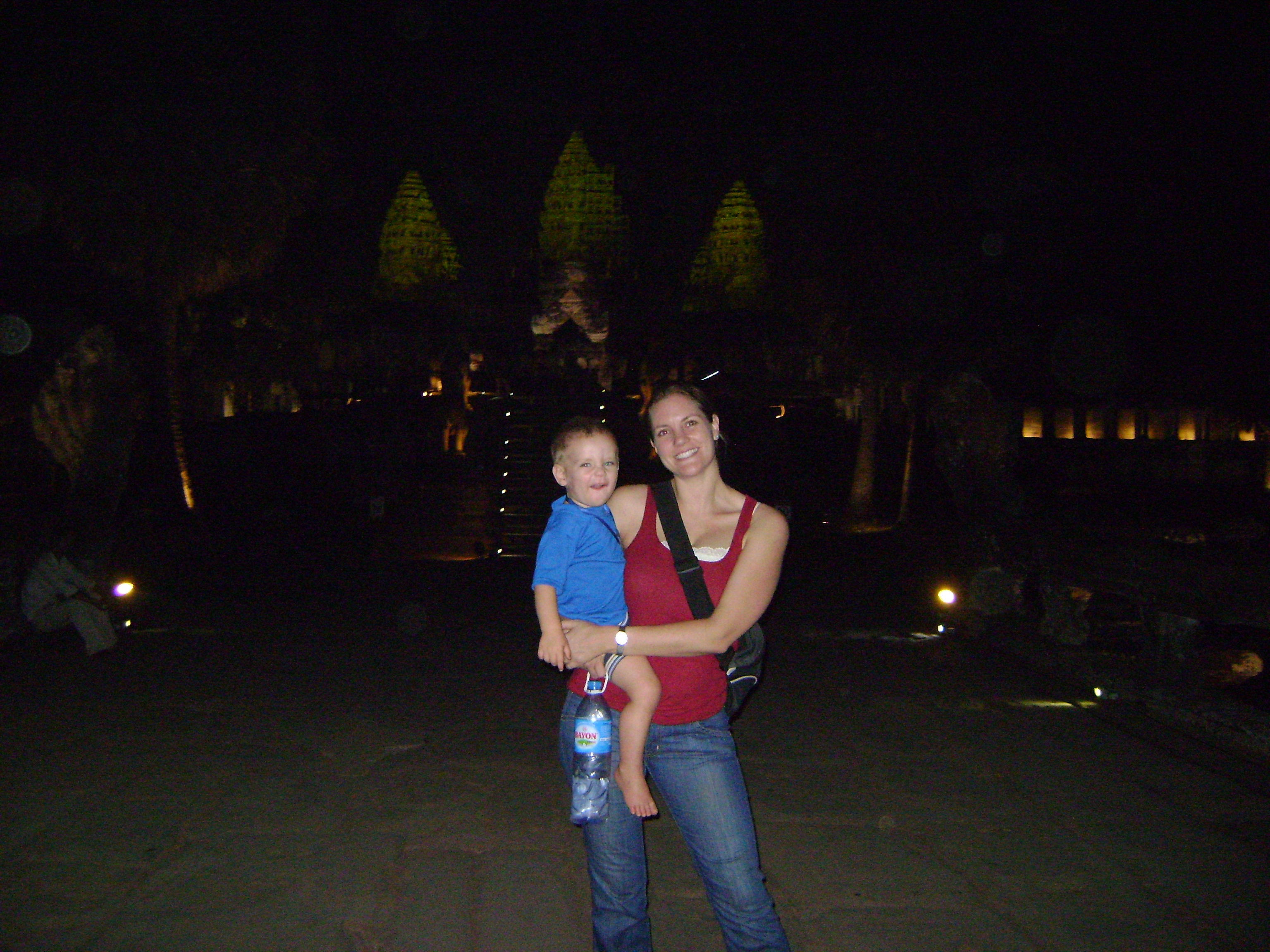 January Night Tour At Angkor Wat