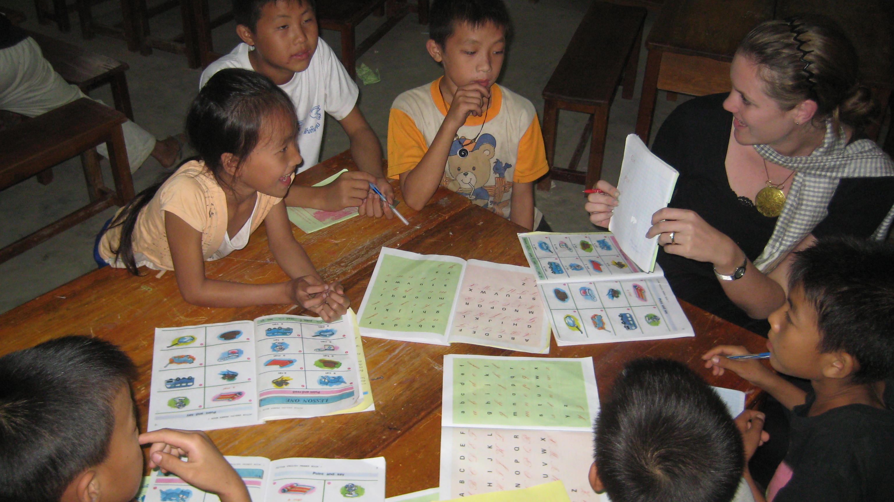 November Visiting Luang Prabang and the JWOC school