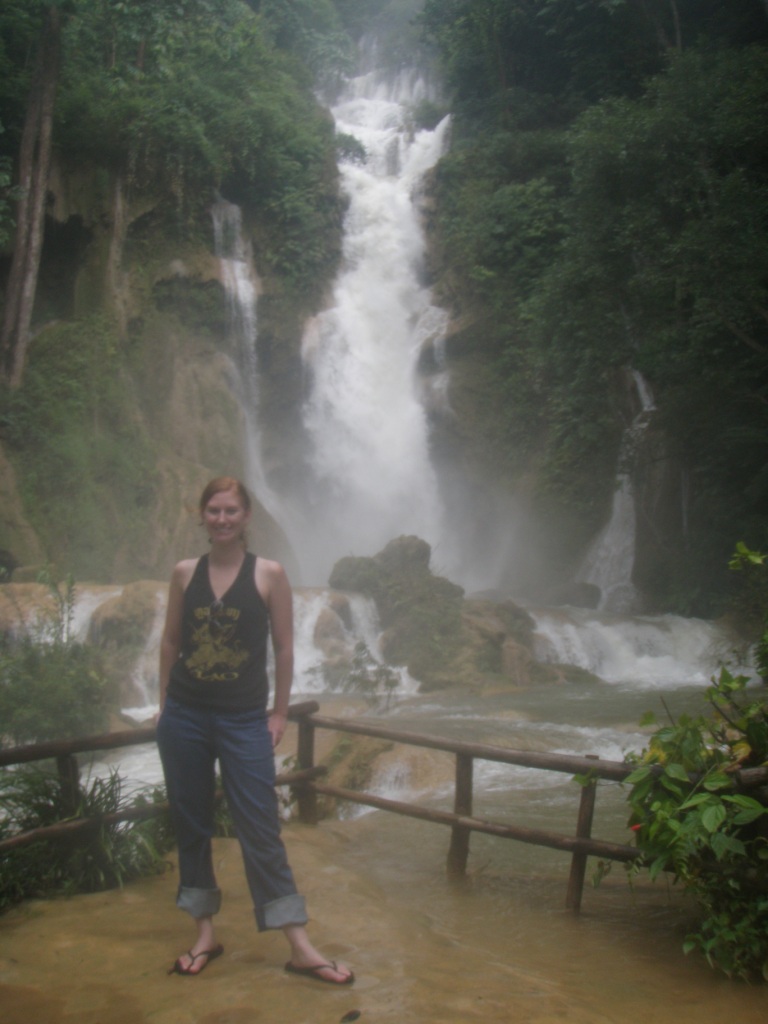 LPQ8 At the Kuang Si Waterfalls in Luang Prabang
