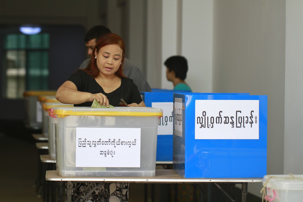 myanmar election
