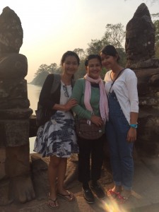 Chieu, her mother, and her sister